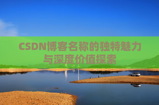CSDN博客名称的独特魅力与深度价值探索